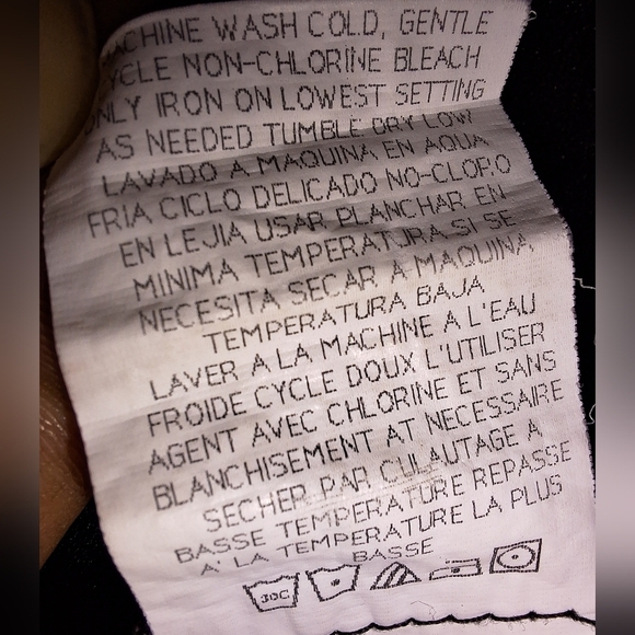 A Leslie Fay maxi skirt and top set in a size 12. Black/ white small polka dots. - Picture 7 of 9